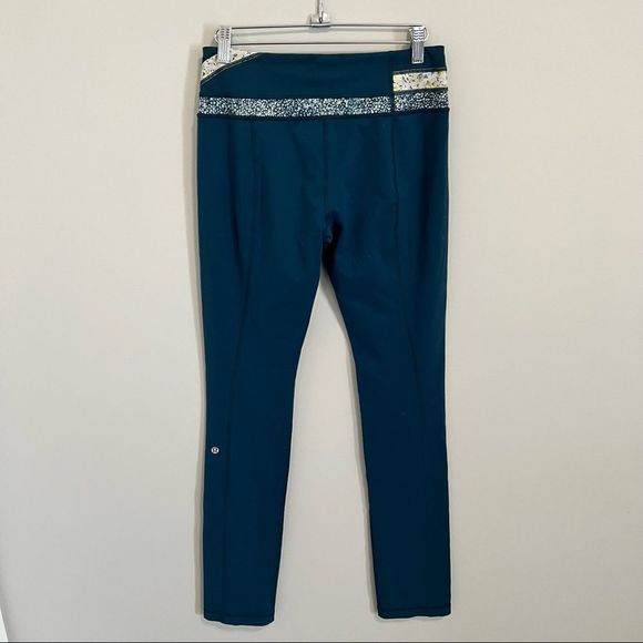 Lululemon Skinny Groove Pant Dark Teal - Picture 11 of 15